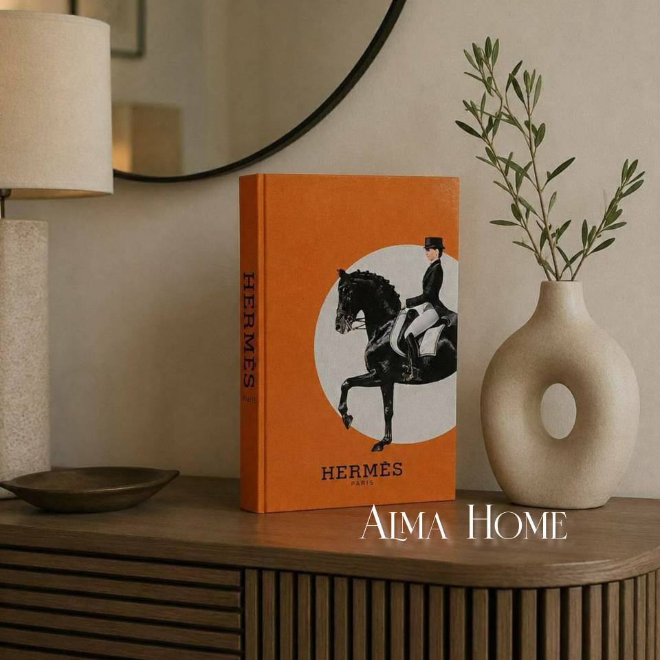 کتاب دکوراتیو  طرح  HERMES