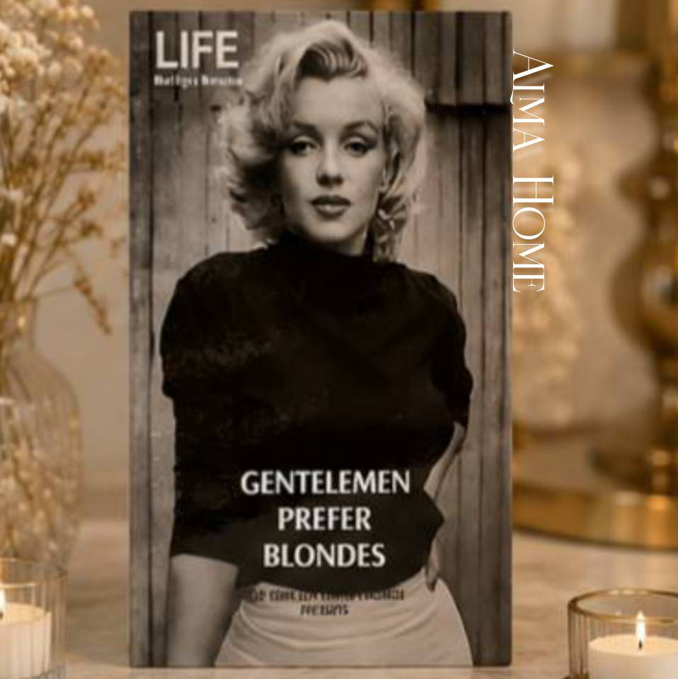 کتاب دکوراتیو طرح Marilyn Monroo